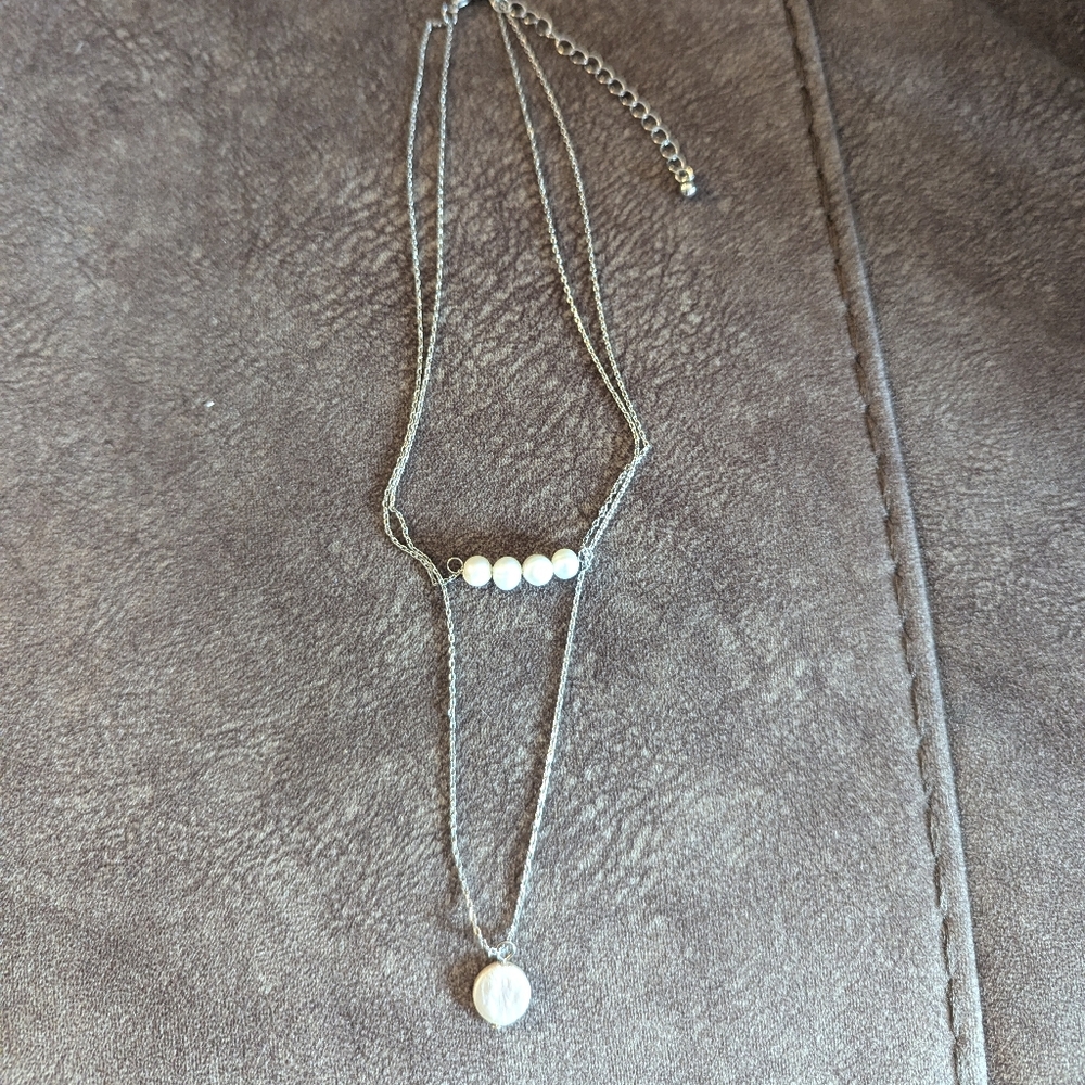 Layered Pearl Choker
